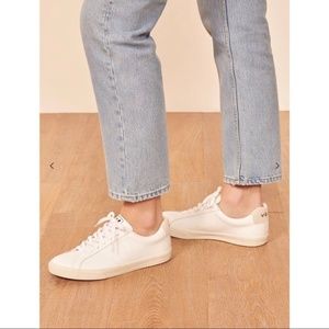 Veja Esplar Leather Sneaker in Extra White